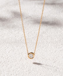 ESTELLE | K18 イエローゴールド ダイヤモンド ネックレス（0.3ct） ESTELLE/エステール WEB限定(ネックレス)