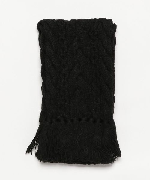 LuuNa（ルーナ）の「手編み風 ケーブル編み マフラー（マフラー）」 - WEAR