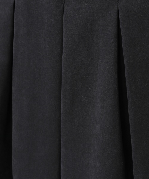 laboratory work（ラボラトリーワーク）の「タックフレアースカート（スカート・レディース・カーキ/ネイビー/パープル/マスタード・SMALL/MEDIUM）」の21枚目の写真