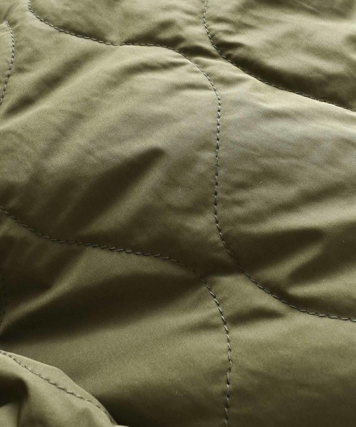 kha:ki(カーキ)の「「KHA:KI / カーキ」キルティング×ボアリバーシブルジャケット ロング(ダウンジャケット/コート・レディース・カーキ/モカ・1/2)」の15枚目の写真