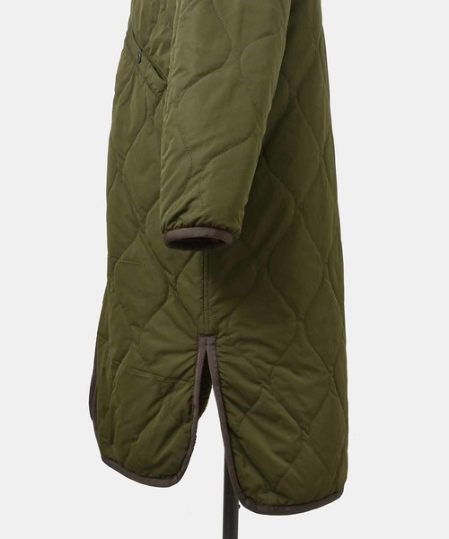 kha:ki(カーキ)の「「KHA:KI / カーキ」キルティング×ボアリバーシブルジャケット ロング(ダウンジャケット/コート・レディース・カーキ/モカ・1/2)」の19枚目の写真