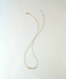 anq.（アンク）の「「anq.」K18・ダイヤモンドアーチネックレス