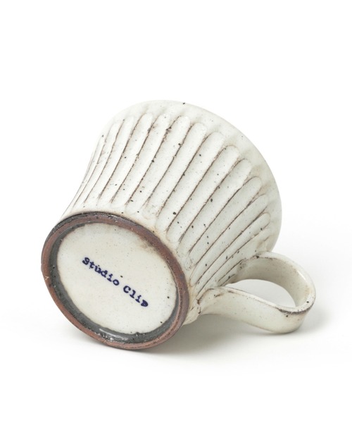 studio CLIP（スタディオクリップ）の「削ぎ目陶器マグ（グラス/マグカップ/タンブラー・レディース・アイボリー・FREE）」の9枚目の写真