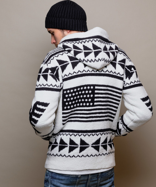 JACK ROSE ニットパーカー