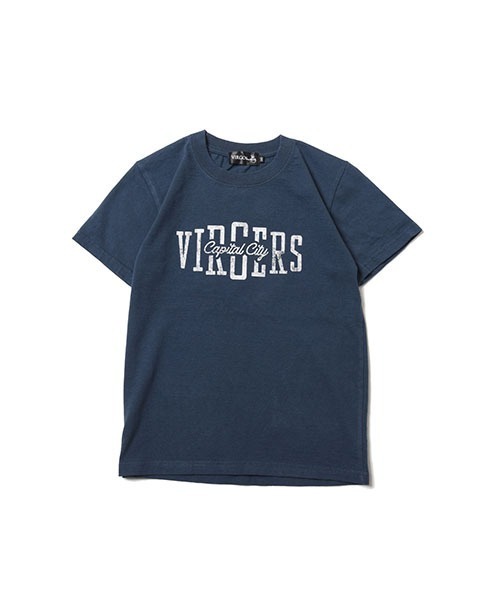 VIRGOwearworks(ヴァルゴウェアワークス)の「VIRGERS KIDS(Tシャツ/カットソー・キッズ・ブラック/カーキ/ホワイト/インディゴブルー・100/110/120/130/140/150)」の4枚目の写真