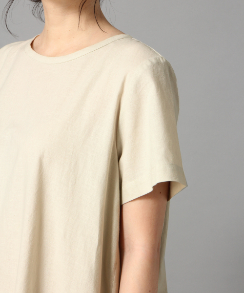 LOWRYS FARM（ローリーズファーム）の「ウシロネジリＡラインワンピース　831681（ワンピース・レディース・ブラック/パープル/ブラウン/グリーン/アイボリー/ブラウン系その他/ベージュ・FREE）」の13枚目の写真