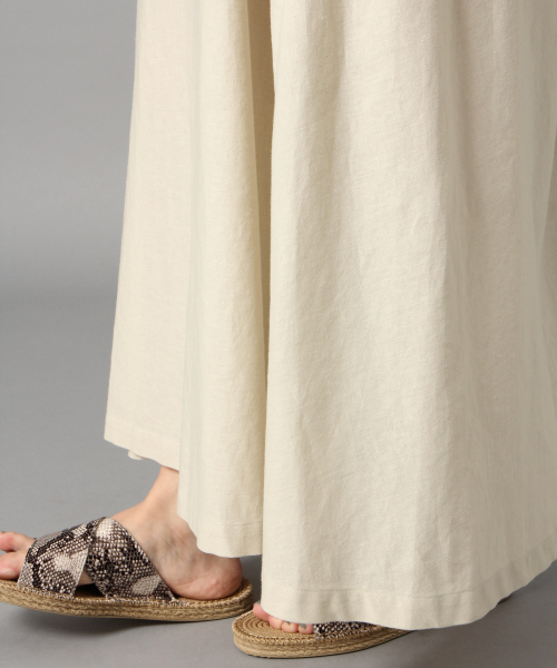 LOWRYS FARM（ローリーズファーム）の「ウシロネジリＡラインワンピース　831681（ワンピース・レディース・ブラック/パープル/ブラウン/グリーン/アイボリー/ブラウン系その他/ベージュ・FREE）」の16枚目の写真