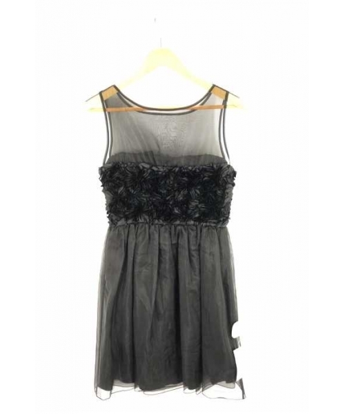 ブランド古着 シースルー切替ワンピース ワンピース Vanillacouture ヴァニラクチュール のファッション通販 Zozoused