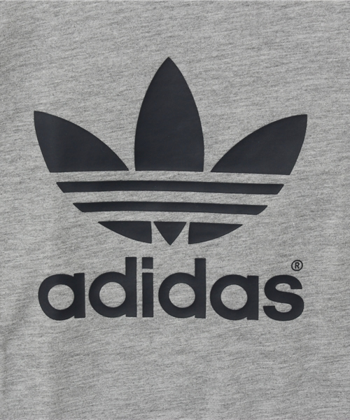 adidas Originals（アディダスオリジナルス）の「ベビー キッズ アディダス オリジナルス トレフォイル Tシャツ adidas Originals J TREFOIL TEE（Tシャツ/カットソー・キッズ・グレー/ブルー・4T/6T/5T）」の6枚目の写真