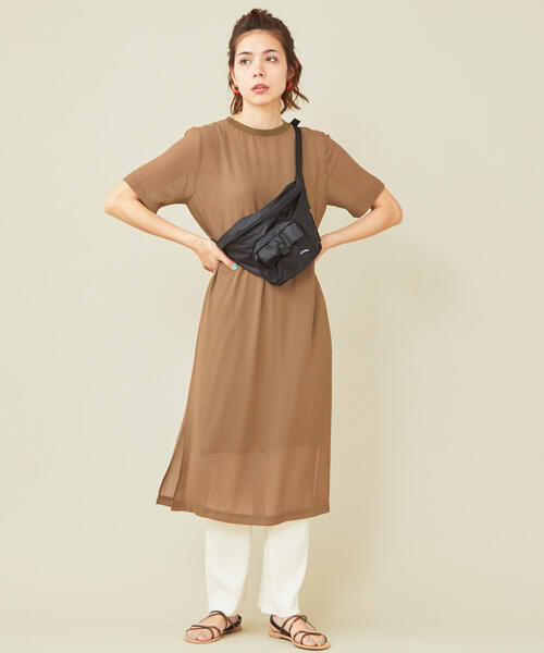 BEAUTY&YOUTH UNITED ARROWS(ビューティーアンドユースユナイテッドアローズ)の「BY∴ クリアクロスバックストラップサンダル о(サンダル・レディース・ホワイト/ブラック・35h/36h/37h/36/37)」の5枚目の写真