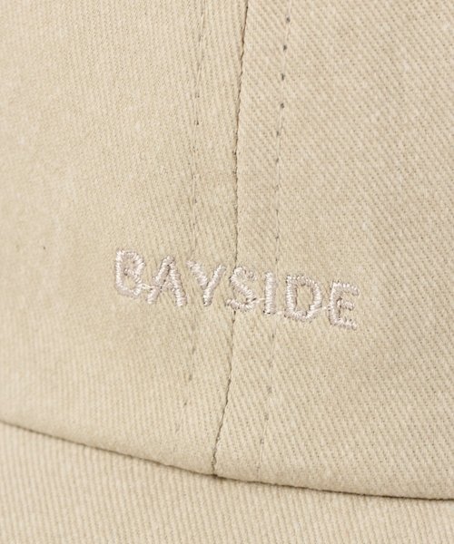 GLOBAL WORK（グローバルワーク）の「シシュウCAP【抗菌防臭】/836595（キャップ・レディース・チャコールグレー/ベージュ/ブルー・FREE）」の9枚目の写真