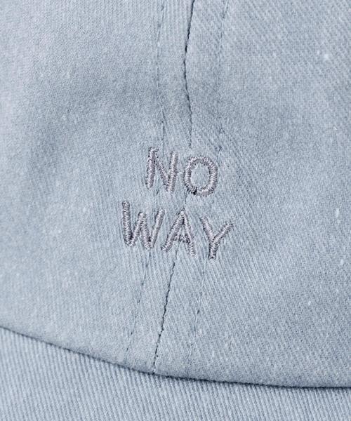 GLOBAL WORK（グローバルワーク）の「シシュウCAP【抗菌防臭】/836595（キャップ・レディース・チャコールグレー/ベージュ/ブルー・FREE）」の10枚目の写真