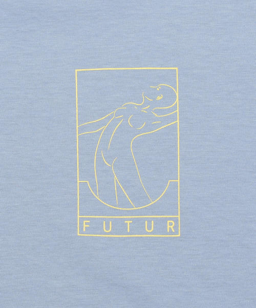 FUTUR(フューチャー)の「<FUTUR × monkay time> 01 RINGER TEE/Tシャツ(Tシャツ/カットソー・メンズ・イエロー/ライトブルー・LARGE/X-LARGE/MEDIUM/SMALL)」の10枚目の写真