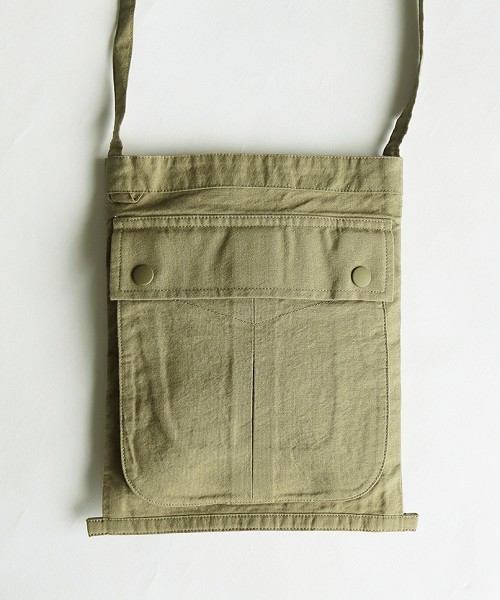 TODAYFUL(トゥデイフル)の「リメイクショルダーバッグ(ショルダーバッグ・レディース・カーキ/ナチュラル・FREE)」の10枚目の写真