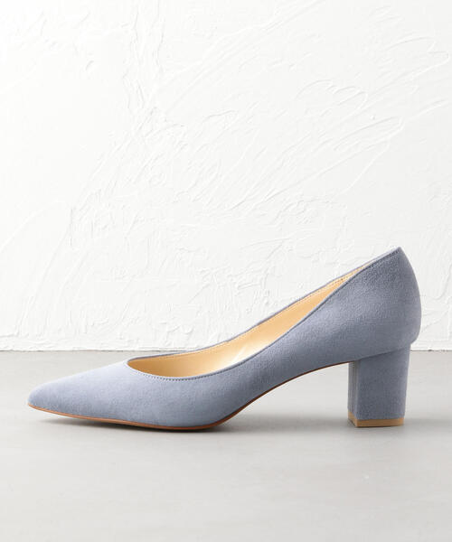 ODETTE E ODILE(オデットエオディール)の「OFD ポインテッドブロックヒール パンプス55↓↑(パンプス・レディース・グレー/ブラック/ゴールド/ベージュ/ダークグリーン・22cm/25cm/21.5cm/23cm/22.5cm/23.5cm/24cm/24.5cm)」の11枚目の写真