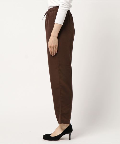 LOWRYS FARM（ローリーズファーム）の「ウエストイージーパンツ２　857687（その他パンツ・レディース・ブラウン/レオパード・FREE）」の4枚目の写真