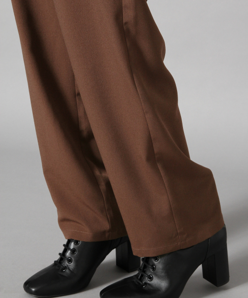 LOWRYS FARM（ローリーズファーム）の「ウエストイージーパンツ２　857687（その他パンツ・レディース・ブラウン/レオパード・FREE）」の8枚目の写真