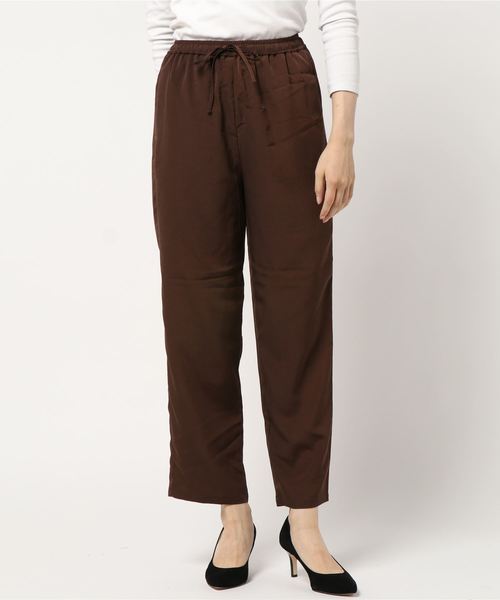 LOWRYS FARM（ローリーズファーム）の「ウエストイージーパンツ２　857687（その他パンツ・レディース・ブラウン/レオパード・FREE）」の9枚目の写真