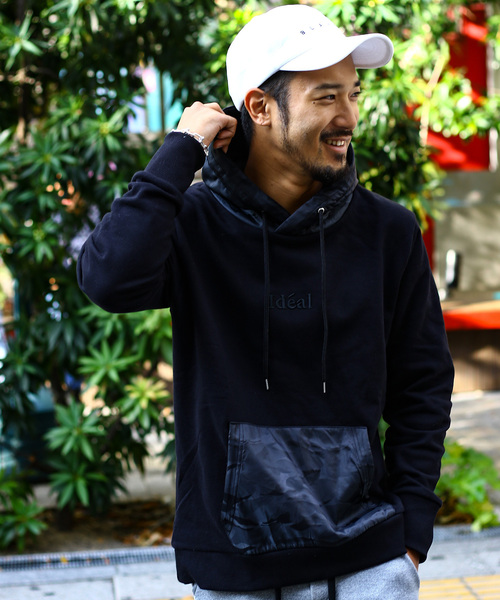 RetoroEngine（レトロエンジン）の「アイディールパーカー（パーカー・メンズ・ホワイト/ブラック・S/M/L/XL）」の20枚目の写真