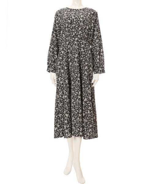 fifth（フィフス）の「レトロフラワーワンピース（ワンピース・レディース・ブラック/アイボリー・MEDIUM）」の14枚目の写真