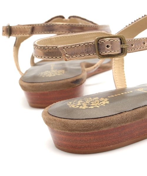 PICHE ABAHOUSE(ピシェ アバハウス)の「ビーズウェッジサンダル(サンダル・レディース・ブロンズ/その他/ゴールド・SMALL/LARGE/MEDIUM)」の11枚目の写真