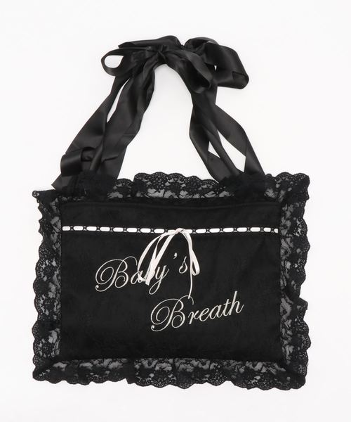 Ank Rouge アンクルージュ の ヴィンテージライクレースフリルトート その他雑貨 Wear