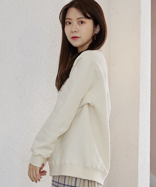 by munir（バイ ムニール）の「エルボーパッチ トレーナー（スウェット）」 WEAR