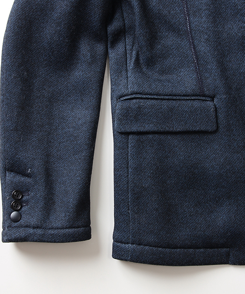 BEAMS(ビームス)の「◎BEAMS / フリース 転写プリント ジャケット(テーラードジャケット・メンズ・ネイビー/グレー・LARGE/SMALL/MEDIUM/X-LARGE)」の13枚目の写真