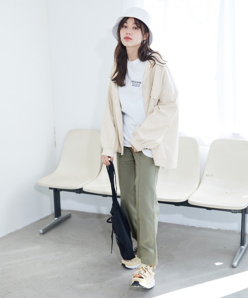 Heather（ヘザー）の「アサコンスリットスラックス　875922（スラックス・レディース・ベージュ/カーキ/アイボリー・SMALL/MEDIUM）」の7枚目の写真