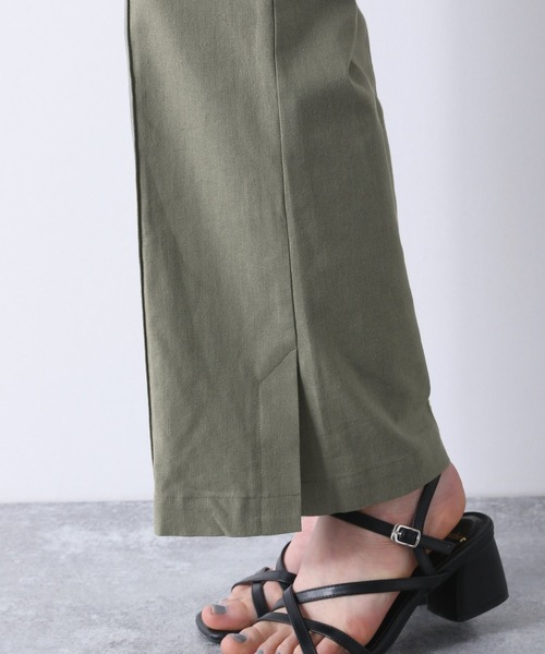 Heather（ヘザー）の「アサコンスリットスラックス　875922（スラックス・レディース・ベージュ/カーキ/アイボリー・SMALL/MEDIUM）」の15枚目の写真