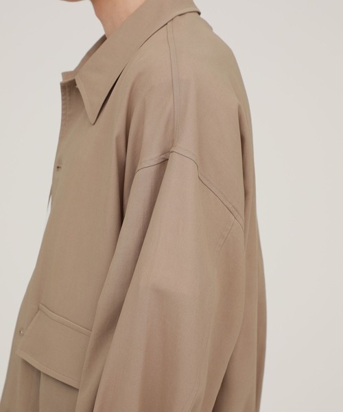 markaware（マーカウェア）の「【MARKAWARE】フライトジャケット / A20A-07BL01C（ブルゾン・メンズ・ダークグリーン/グレイッシュベージュ・1/2）」の16枚目の写真