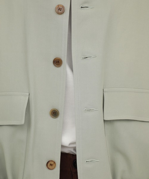 markaware（マーカウェア）の「【MARKAWARE】フライトジャケット / A20A-07BL01C（ブルゾン・メンズ・ダークグリーン/グレイッシュベージュ・1/2）」の17枚目の写真