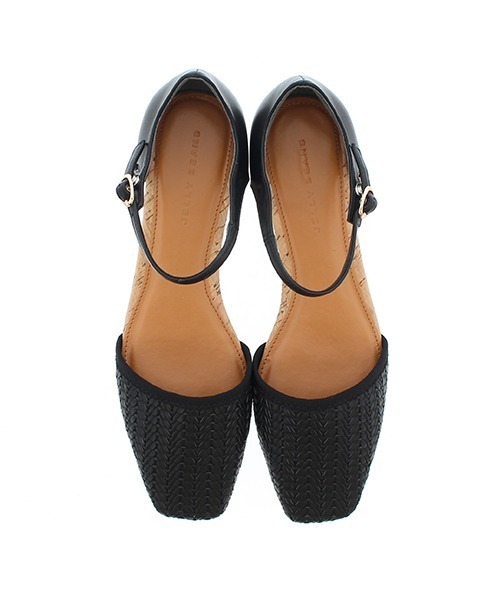 JELLY BEANS（ジェリービーンズ）の「メッシュセパレートフラット(115-18482)JELLY BEANS(ジェリービーンズ)（パンプス・レディース・ブラック/アイボリー/キャメル・23/24/22.5/24.5/23.5）」の11枚目の写真