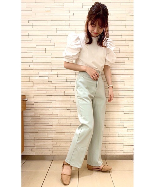 JELLY BEANS（ジェリービーンズ）の「メッシュセパレートフラット(115-18482)JELLY BEANS(ジェリービーンズ)（パンプス・レディース・ブラック/アイボリー/キャメル・23/24/22.5/24.5/23.5）」の8枚目の写真