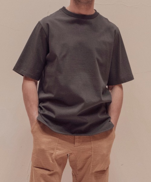 Jackman（ジャックマン）の「Grace T-Shirt（Tシャツ/カットソー・メンズ・ホワイト/ブラック/ダークグリーン・SMALL/LARGE/X-LARGE/MEDIUM）」の5枚目の写真