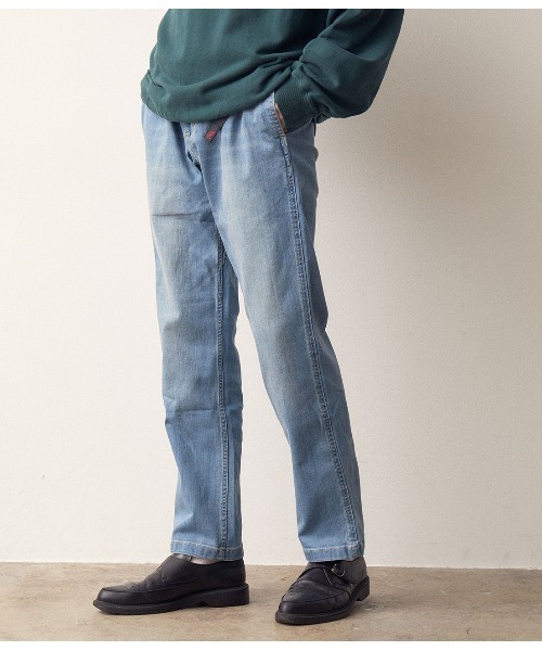 Gramicci（グラミチ）の「GRAMICCIデニムST-PANTS（デニムパンツ・メンズ・ブルー系その他4/ブラック・M/L）」の2枚目の写真
