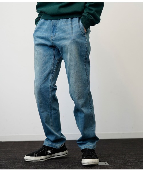 Gramicci（グラミチ）の「GRAMICCIデニムST-PANTS（デニムパンツ・メンズ・ブルー系その他4/ブラック・M/L）」の11枚目の写真