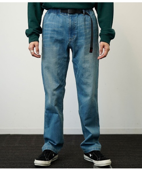 Gramicci（グラミチ）の「GRAMICCIデニムST-PANTS（デニムパンツ・メンズ・ブルー系その他4/ブラック・M/L）」の13枚目の写真