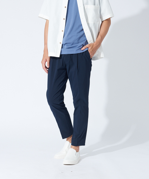 ABAHOUSE GRAY(アバハウスグレイ)の「【展開店舗限定】4WAYストレッチ アンクル丈パンツ(その他パンツ・メンズ・チャコールグレー/ネイビー/ブラック・44/46/48/50)」の2枚目の写真
