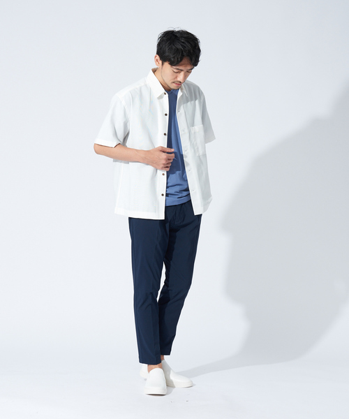 ABAHOUSE GRAY(アバハウスグレイ)の「【展開店舗限定】4WAYストレッチ アンクル丈パンツ(その他パンツ・メンズ・チャコールグレー/ネイビー/ブラック・44/46/48/50)」の4枚目の写真