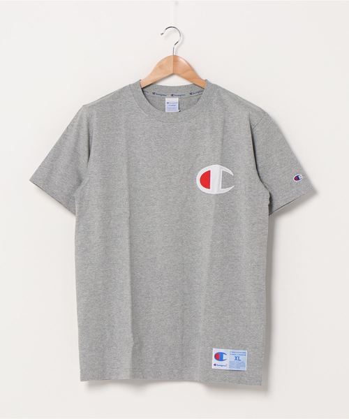Champion(チャンピオン)の「CHAMPION/チャンピオン Tシャツ C3-R304(Tシャツ/カットソー・メンズ・ホワイト/ネイビー/ブラック/オレンジ/グレー/カーキ・M/L/XL/S)」の4枚目の写真