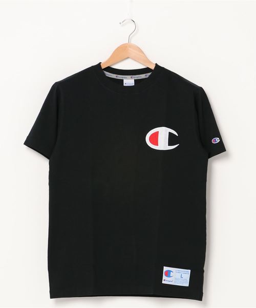 Champion(チャンピオン)の「CHAMPION/チャンピオン Tシャツ C3-R304(Tシャツ/カットソー・メンズ・ホワイト/ネイビー/ブラック/オレンジ/グレー/カーキ・M/L/XL/S)」の3枚目の写真