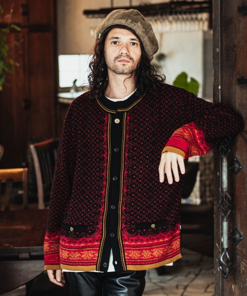 glamb（グラム）の「Persian cardigan / ペルシアンカーディガン 