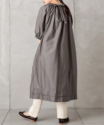 PUAL CE CIN | 【Du noir】ペーパー加工ワンピース(ワンピース)