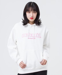 『mahagrid/マハグリッド』THIRD LOGO HOODIE/サードロゴフーディー/プルオーバーパーカー フーディー