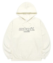 『mahagrid/マハグリッド』THIRD LOGO HOODIE/サードロゴフーディー/プルオーバーパーカー フーディー