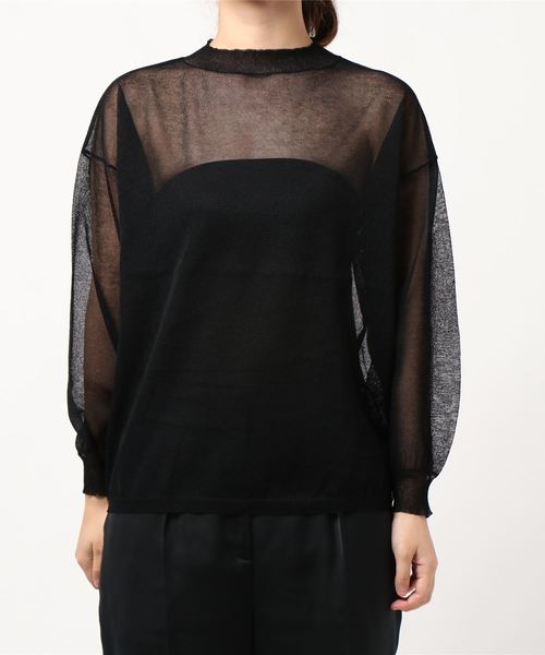 LEON掲載 定価4.6万 1piu1uguale3 ウールビックカモニット L