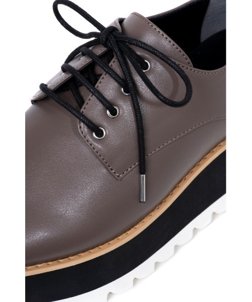 REZOY(リゾイ)の「【REZOY】シャークソールレースアップシューズ(パンプス・レディース・ブラック/グレー系その他・M/L)」の8枚目の写真