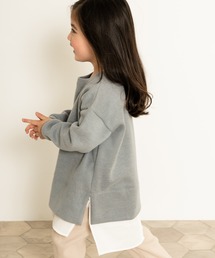 URBAN RESEARCH DOORS | シャツ付きチュニックスウェット(KIDS)(スウェット)