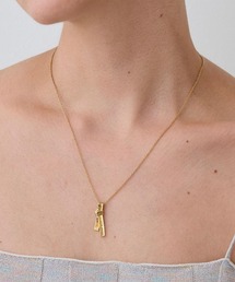 JUPITER（ジュピター）の「【SV925】タイリボンモチーフネックレス/ペア/ユニセックス<動画あり>（ネックレス）」